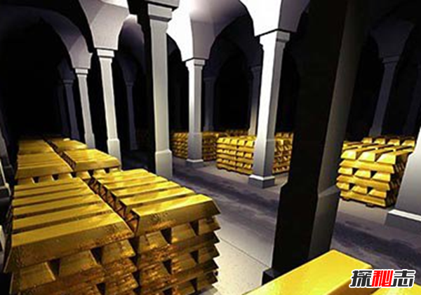 沙皇500噸黃金之謎,被藏匿世界某秘密基地(120萬護(hù)隊(duì)無故消失)