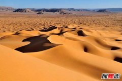 世界上最熱的沙漠：撒哈拉沙漠（幾年不下雨最高57.7℃）